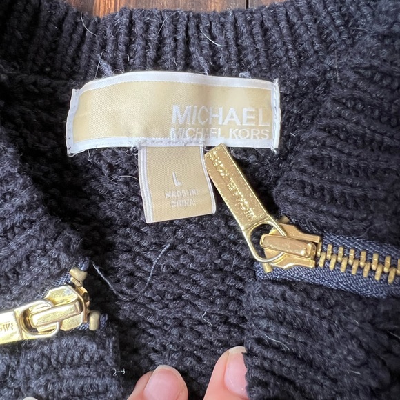 Michael Kors Cotton Chunky knit Sweater M - Picture 3 of 4